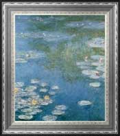 Monet's Waterlilies at Giverny - canvas