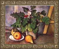 Cezanne Plate with Fruit & Earthenware