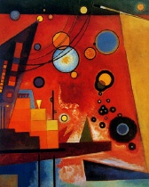Wassily Kandinsky - Schweres Rot