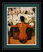 Nude with Calla Lilies