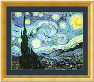 The Starry Night (Sternennacht), by Vincent van Gogh